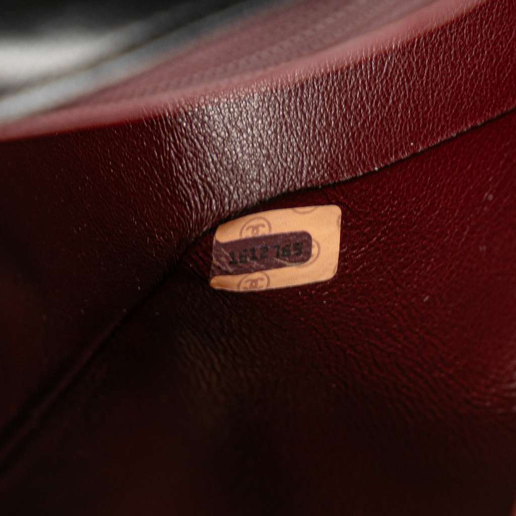 Chanel Small Square Quilted Lambskin Flap - Side view