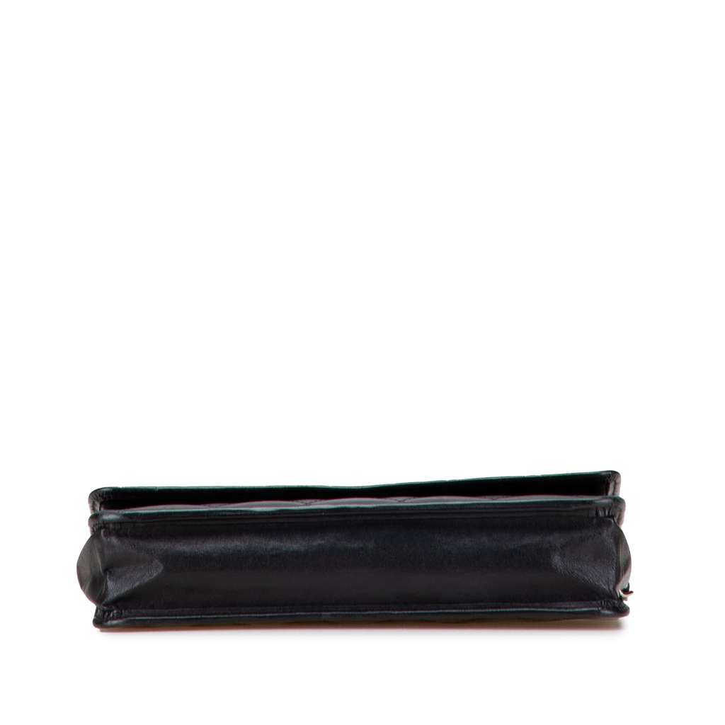 Chanel Lambskin Cambon Ligne Wallet On Chain - Image 6