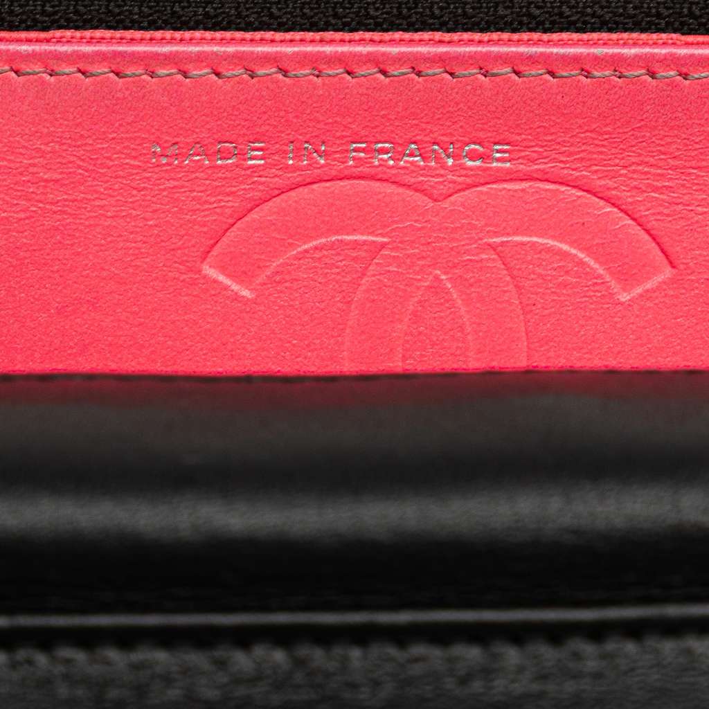 Chanel Lambskin Cambon Ligne Wallet On Chain - Detail 2