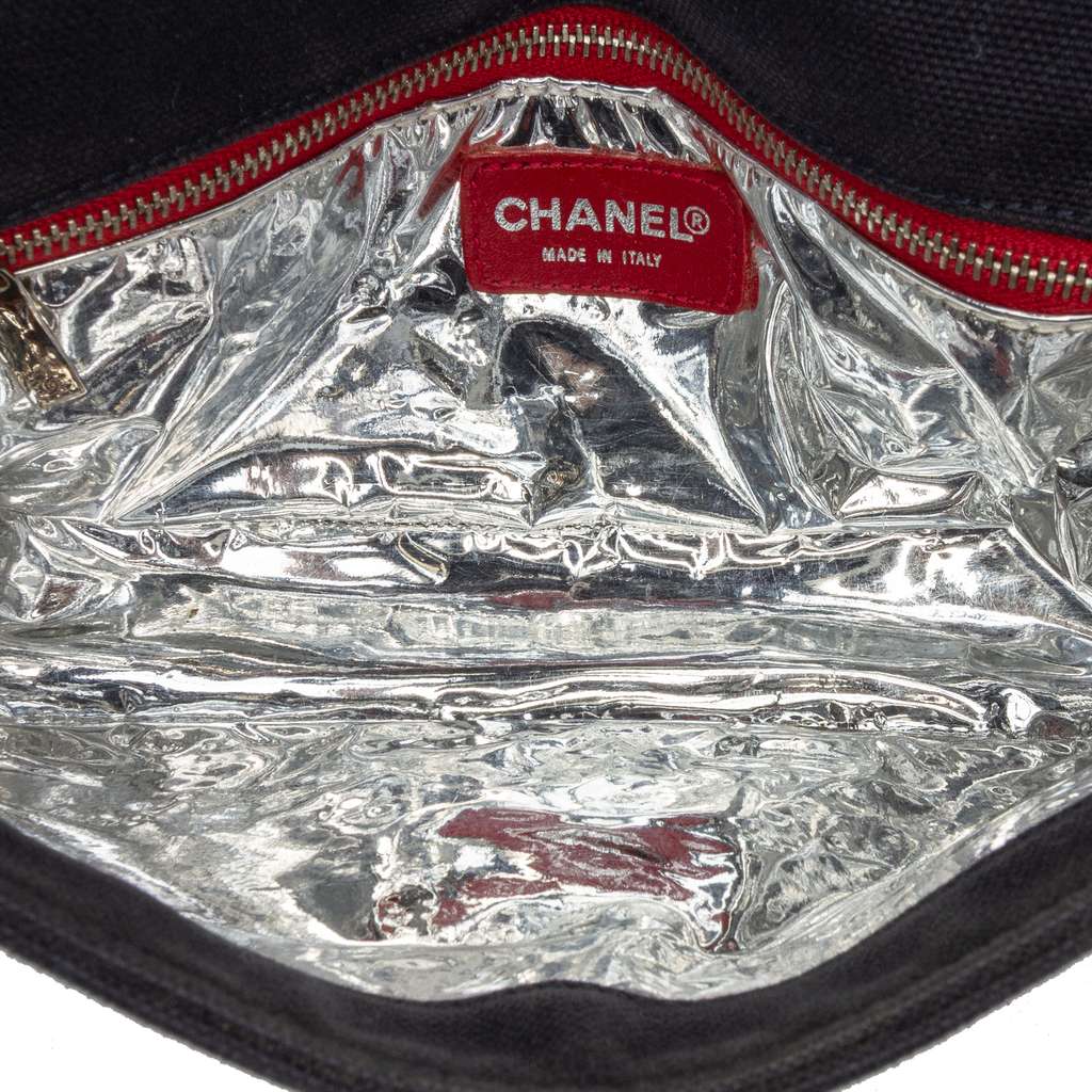 Chanel Multicolor Canvas and Leather No.5 Flap - 4