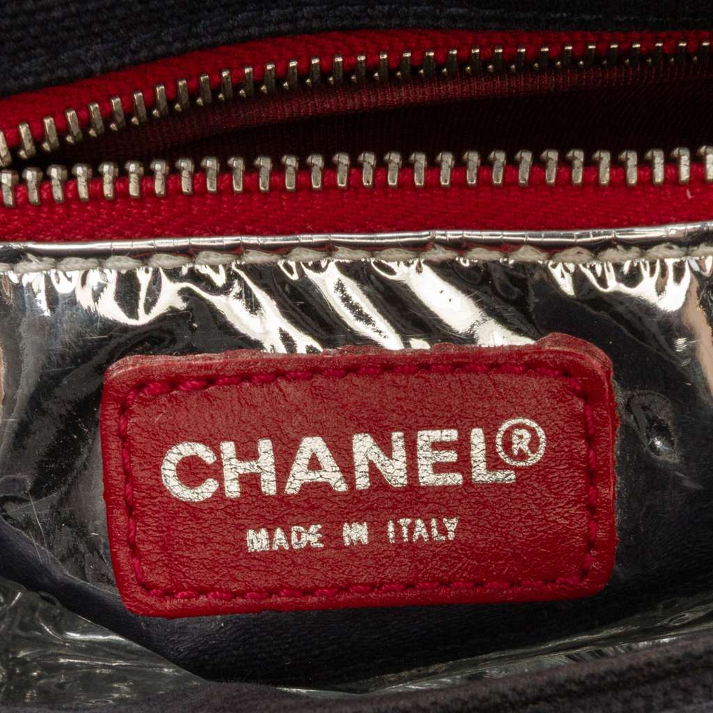 Chanel Multicolor Canvas and Leather No.5 Flap - 5