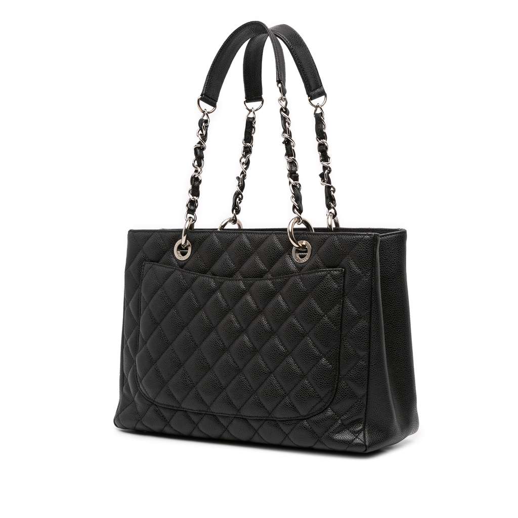 Chanel Caviar Grand Shopping Tote - Back view