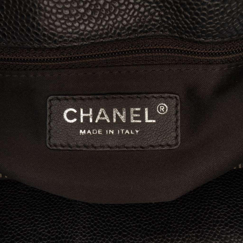 Chanel Caviar Grand Shopping Tote - Side view