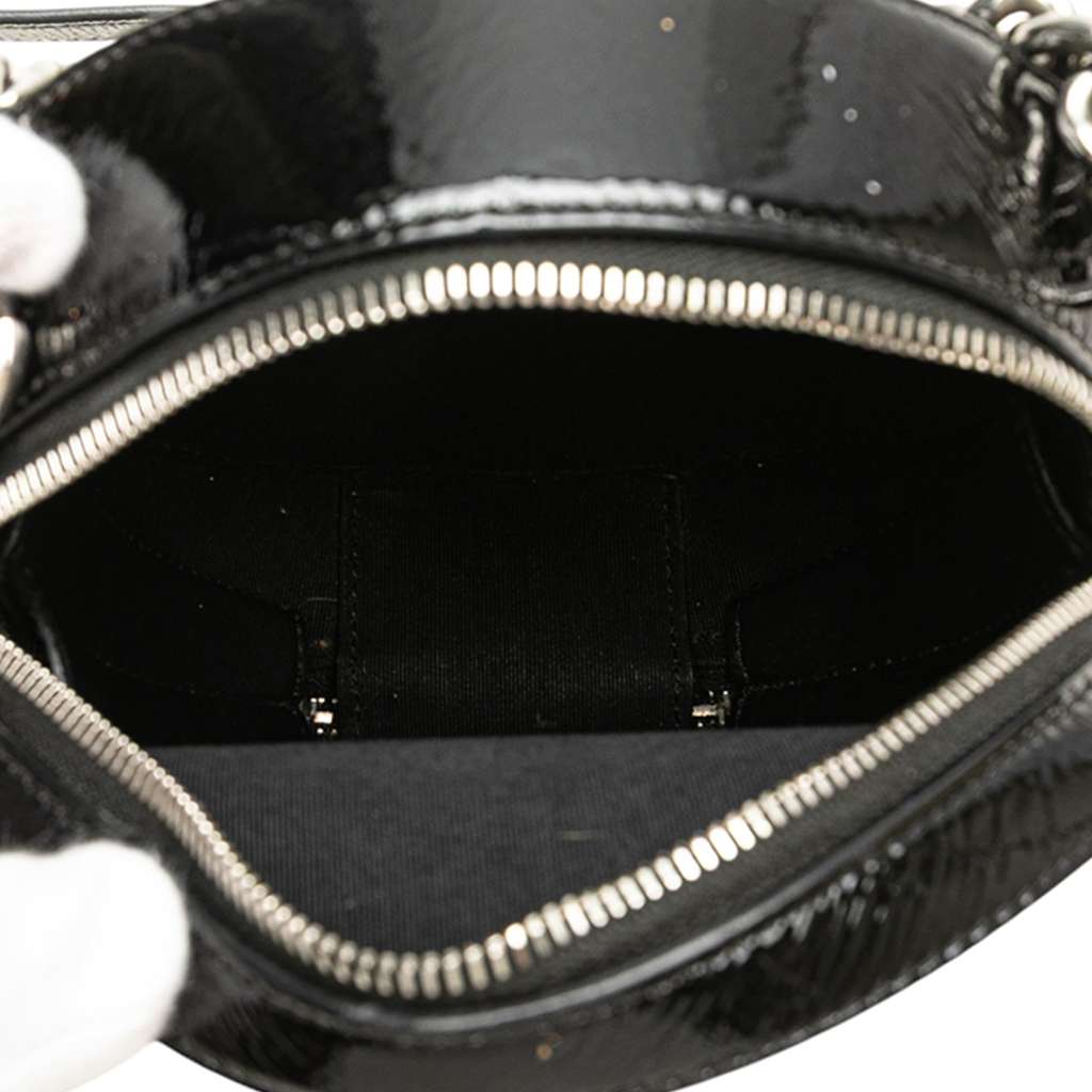 Chanel Patent Round As Earth Bag - 4
