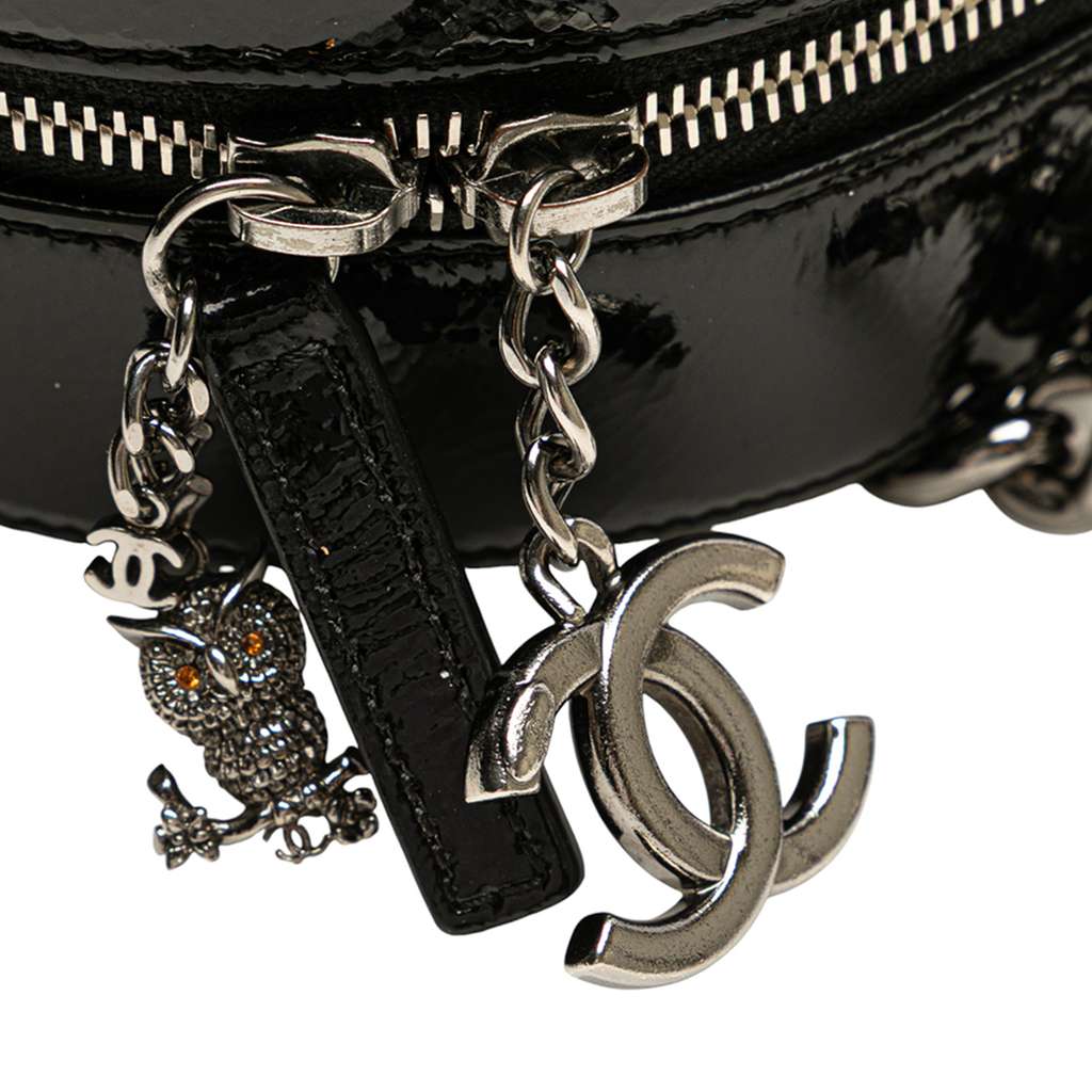 Chanel Patent Round As Earth Bag - Detail 2