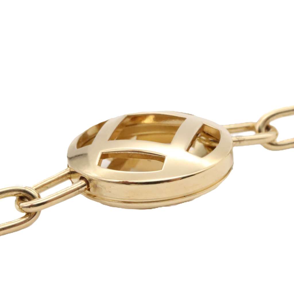 Cartier 18K Yellow Gold 9 Grid Pasha de Cartier Necklace - Back view