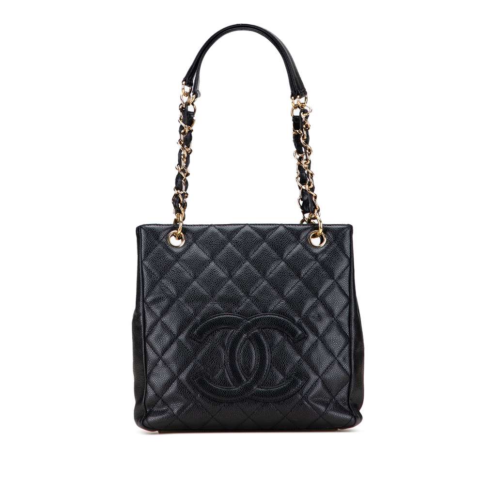 Chanel Caviar Petite Shopping Tote