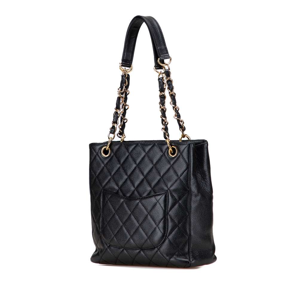 Chanel Caviar Petite Shopping Tote - 2