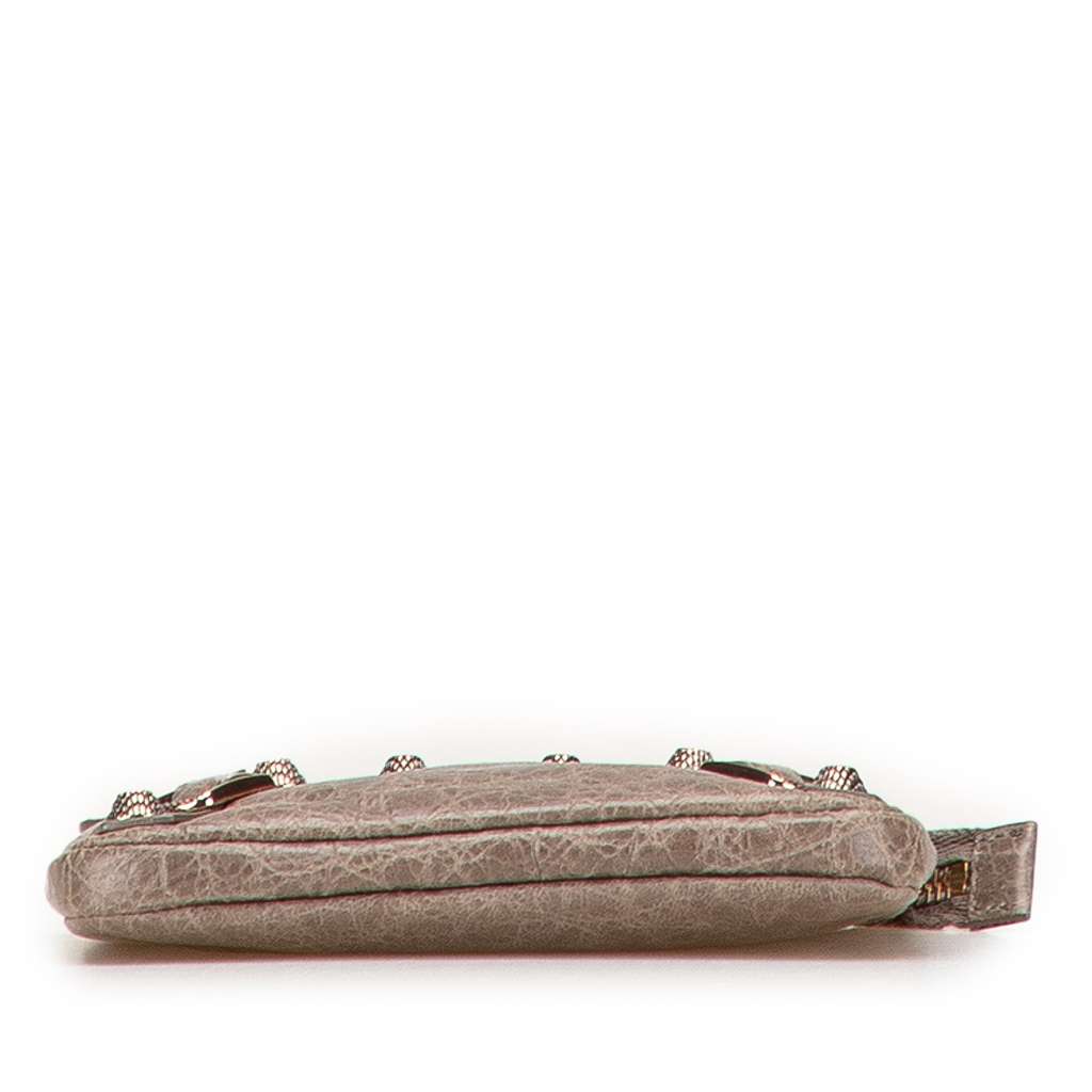 Balenciaga Lambskin Motocross Giant 12 Porte Monnaie Zip Coin Purse - Image 6