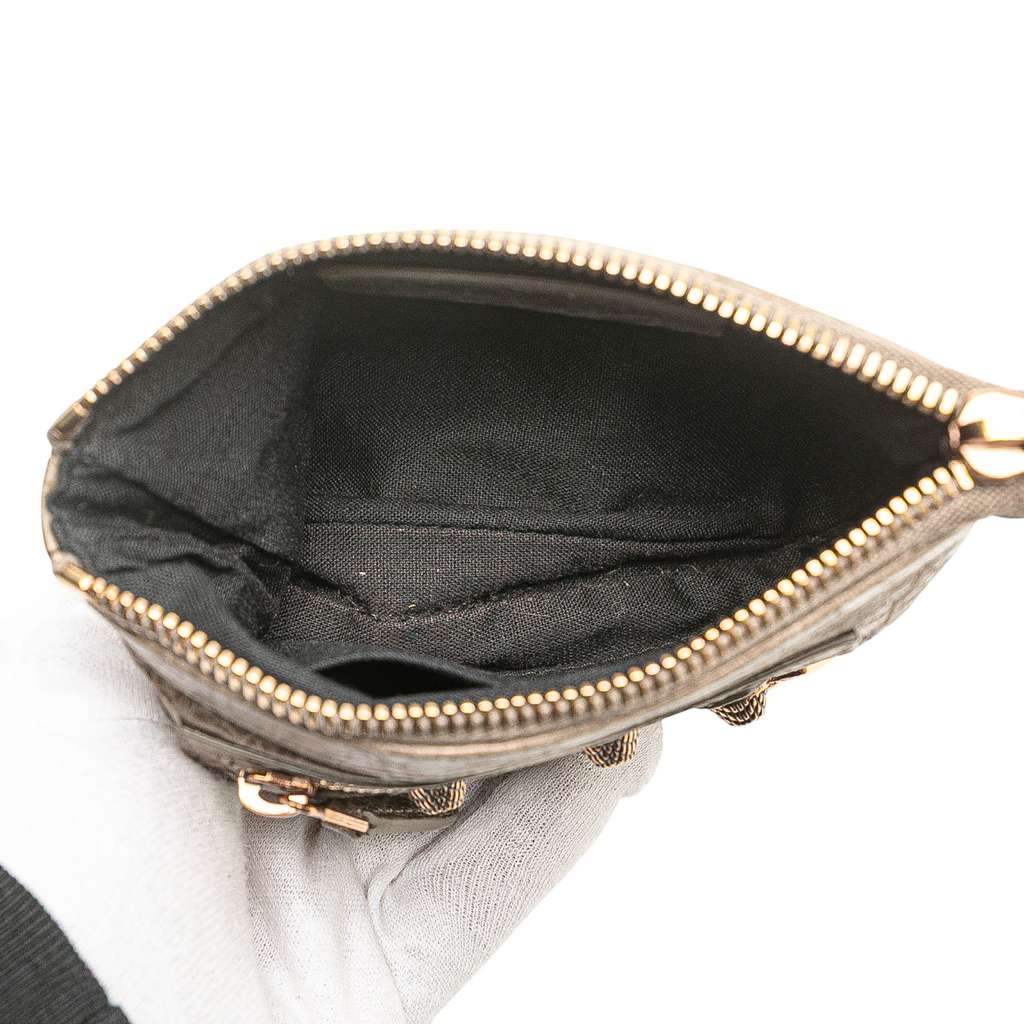 Balenciaga Lambskin Motocross Giant 12 Porte Monnaie Zip Coin Purse - 4