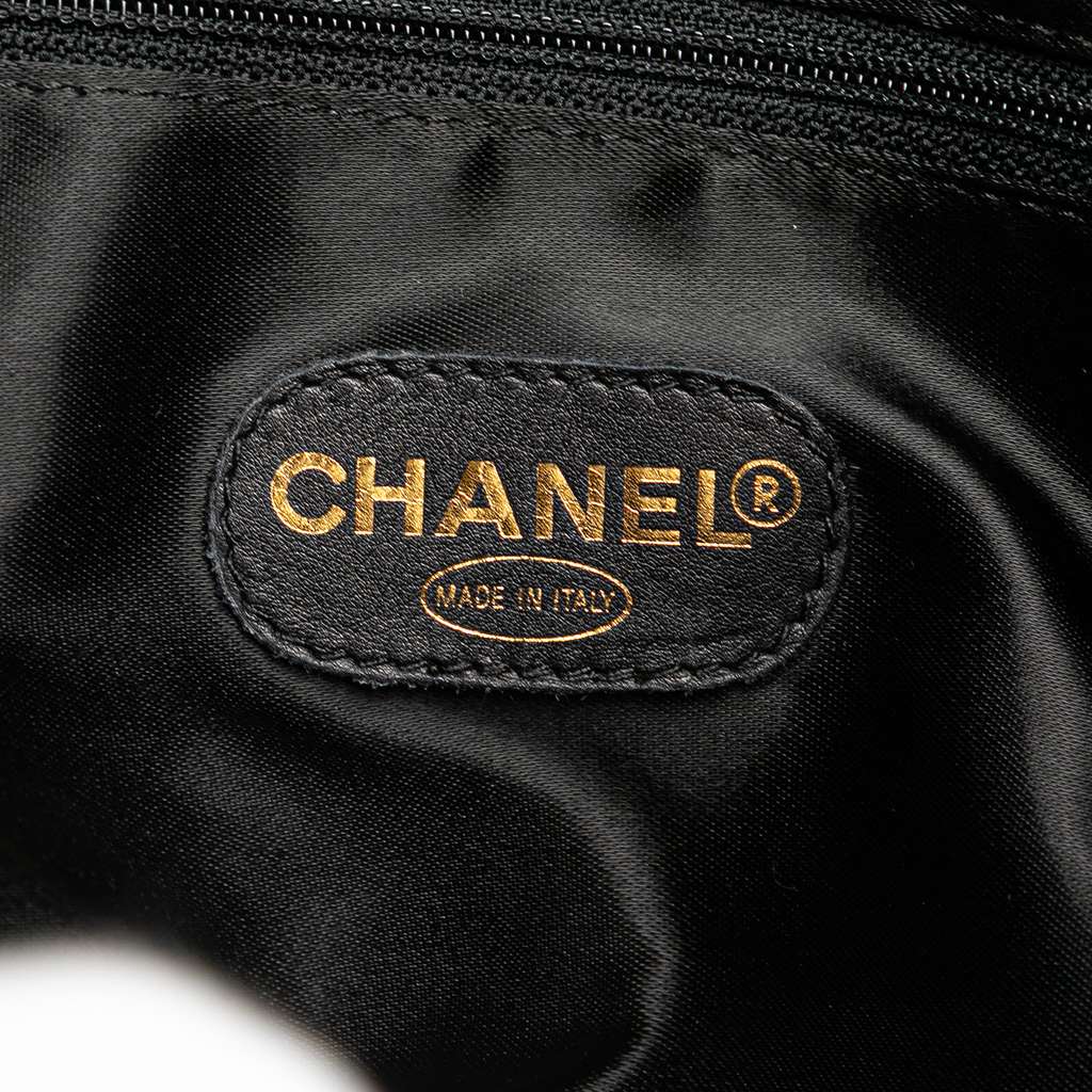 Chanel CC Lambskin Chain Tote - Side view