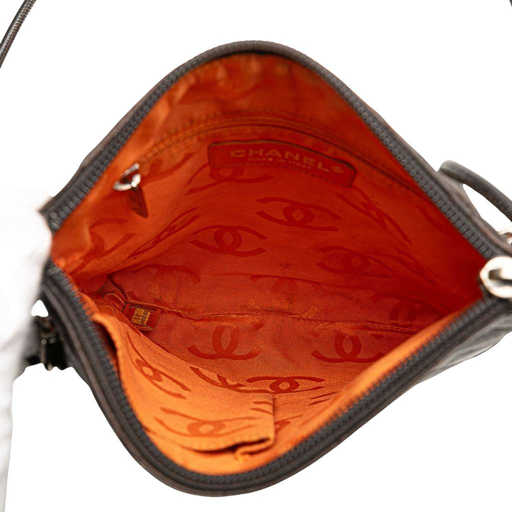 Chanel Quilted Lambskin Cambon Ligne Flat Crossbody - 4