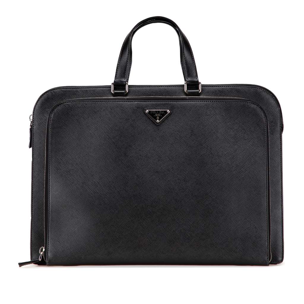 Prada Saffiano Travel Briefcase