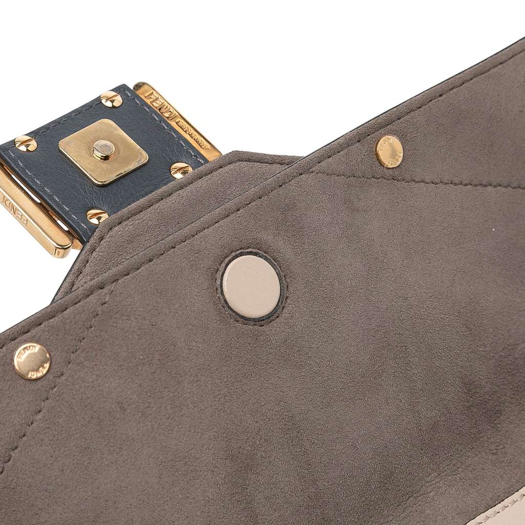 Fendi Medium Calfskin Flip Baguette - Detail 2