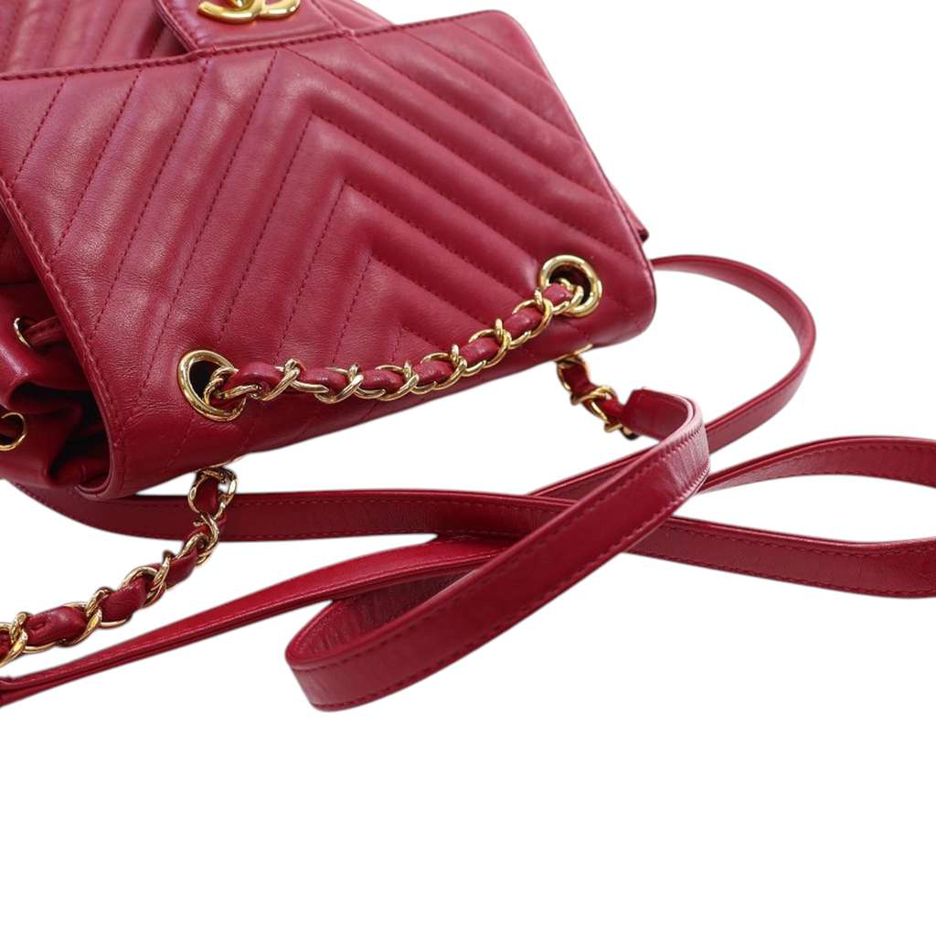 Chanel Small Chevron Calfskin Urban Spirit Backpack - Image 14