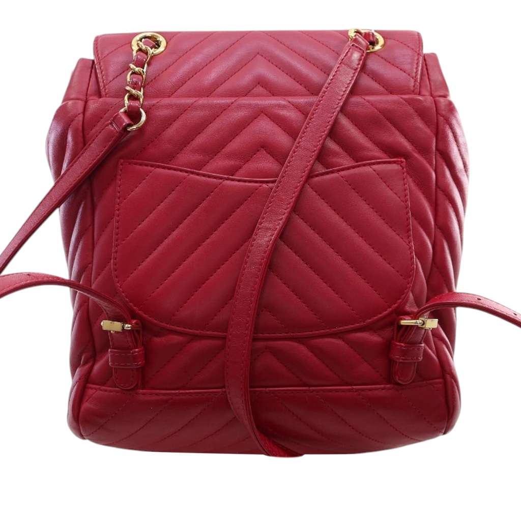 Chanel Small Chevron Calfskin Urban Spirit Backpack - Image 6