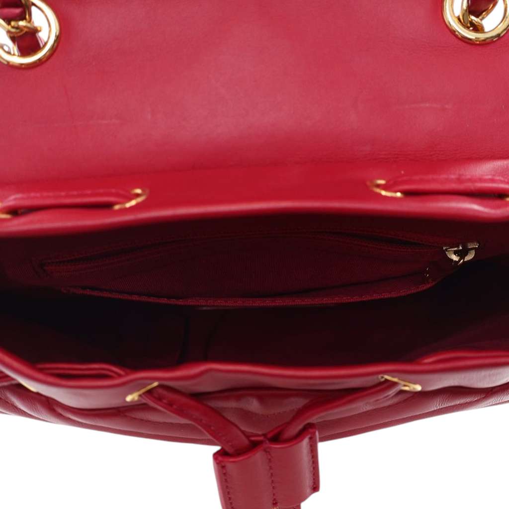 Chanel Small Chevron Calfskin Urban Spirit Backpack - Side view