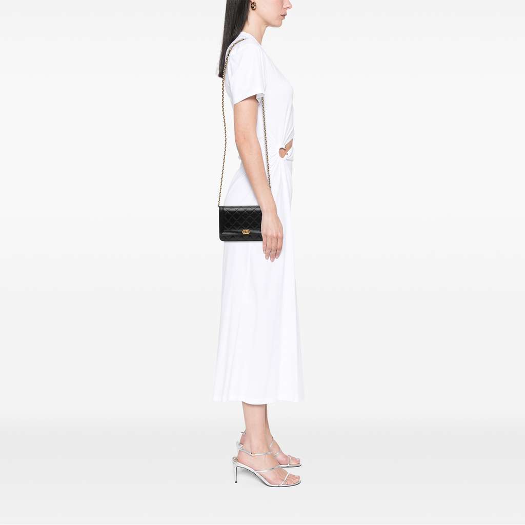 Chanel Quilted Lambskin Boy Wallet On Chain - Image 13