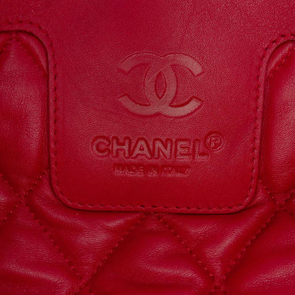 Chanel Medium Jersey Lambskin Reversible Coco Cocoon Tote - 5