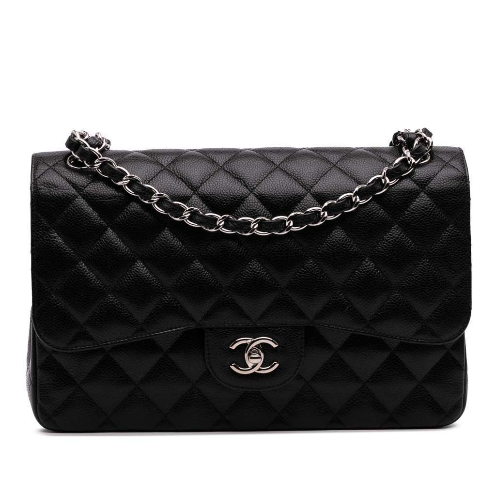 Chanel Jumbo Classic Caviar Double Flap