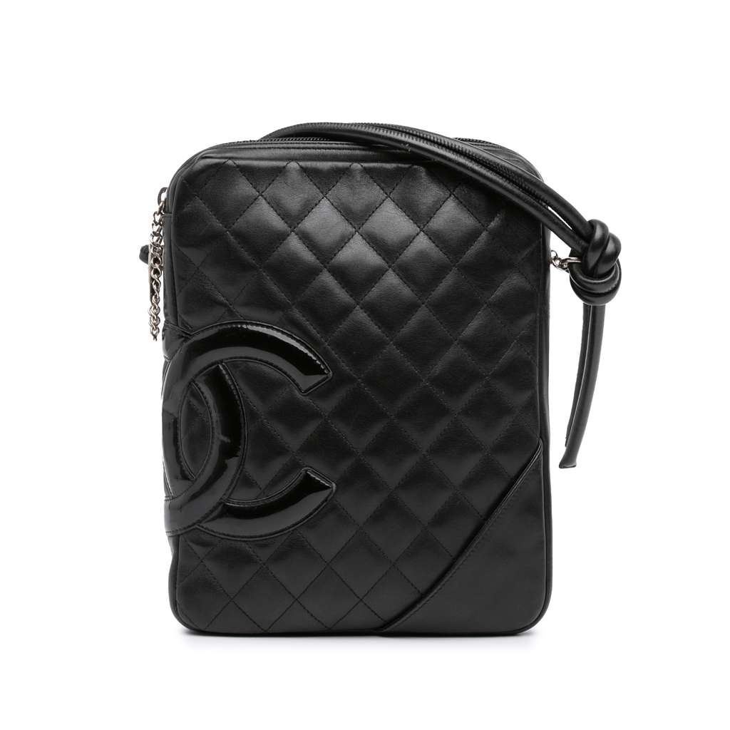 Chanel Lambskin Cambon Ligne Crossbody