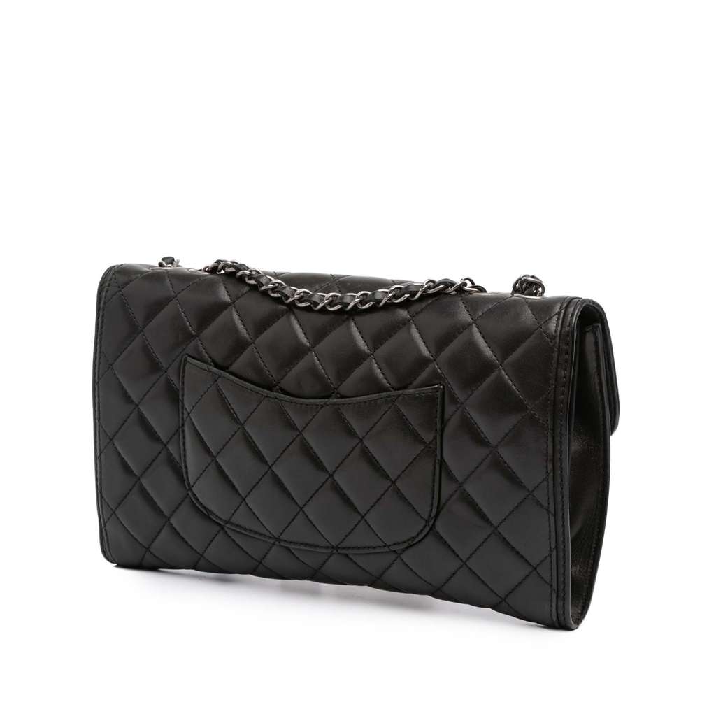 Chanel Medium Quilted Lambskin Citizen Flap - Back view