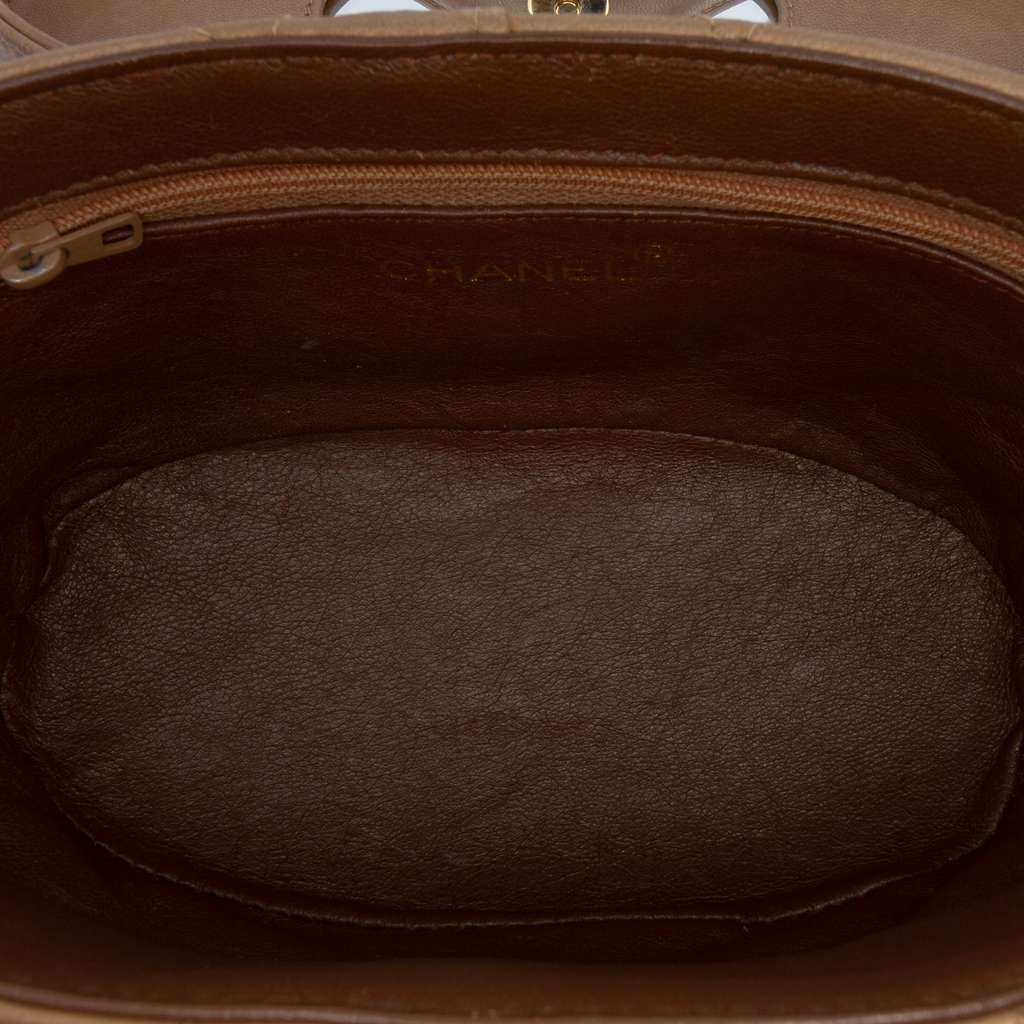 Chanel CC Quilted Lambskin Tassel Vanity Bag - 4