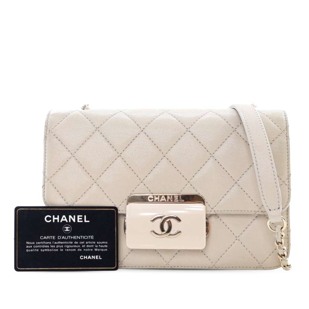Chanel Mini Sheepskin Beauty Lock Flap - Image 16