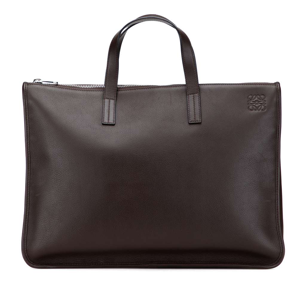 Loewe Leather Anagram Toledo Briefcase