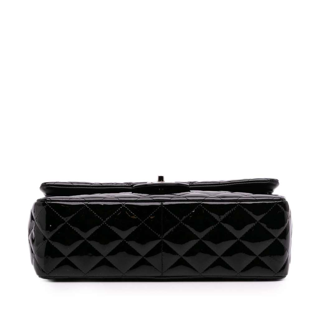 Chanel Jumbo Classic Patent Double Flap - Image 6