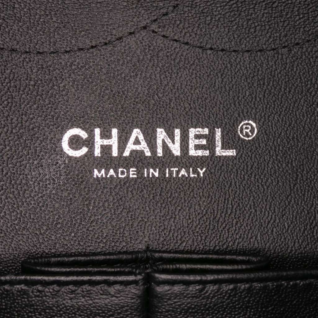 Chanel Jumbo Classic Patent Double Flap - Side view