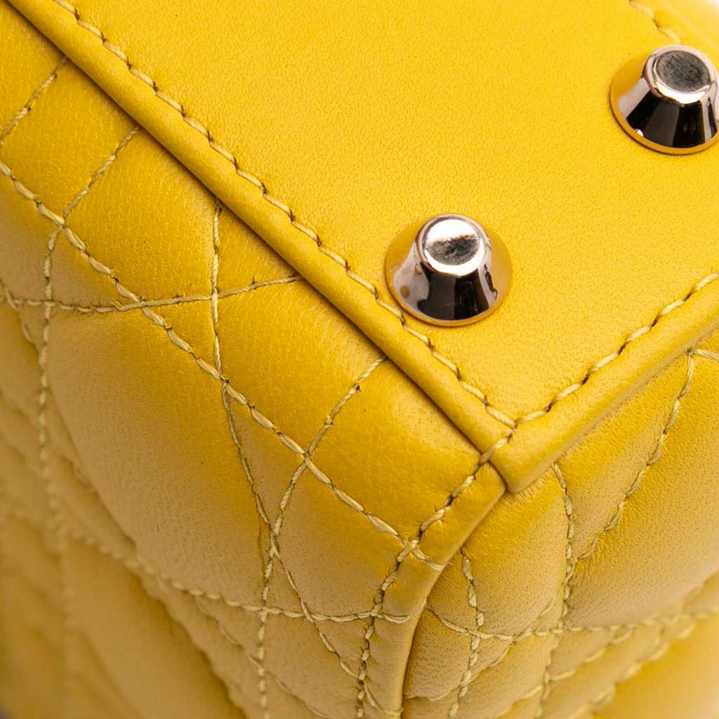 Dior Micro Lambskin Cannage Lady Dior - Detail 2