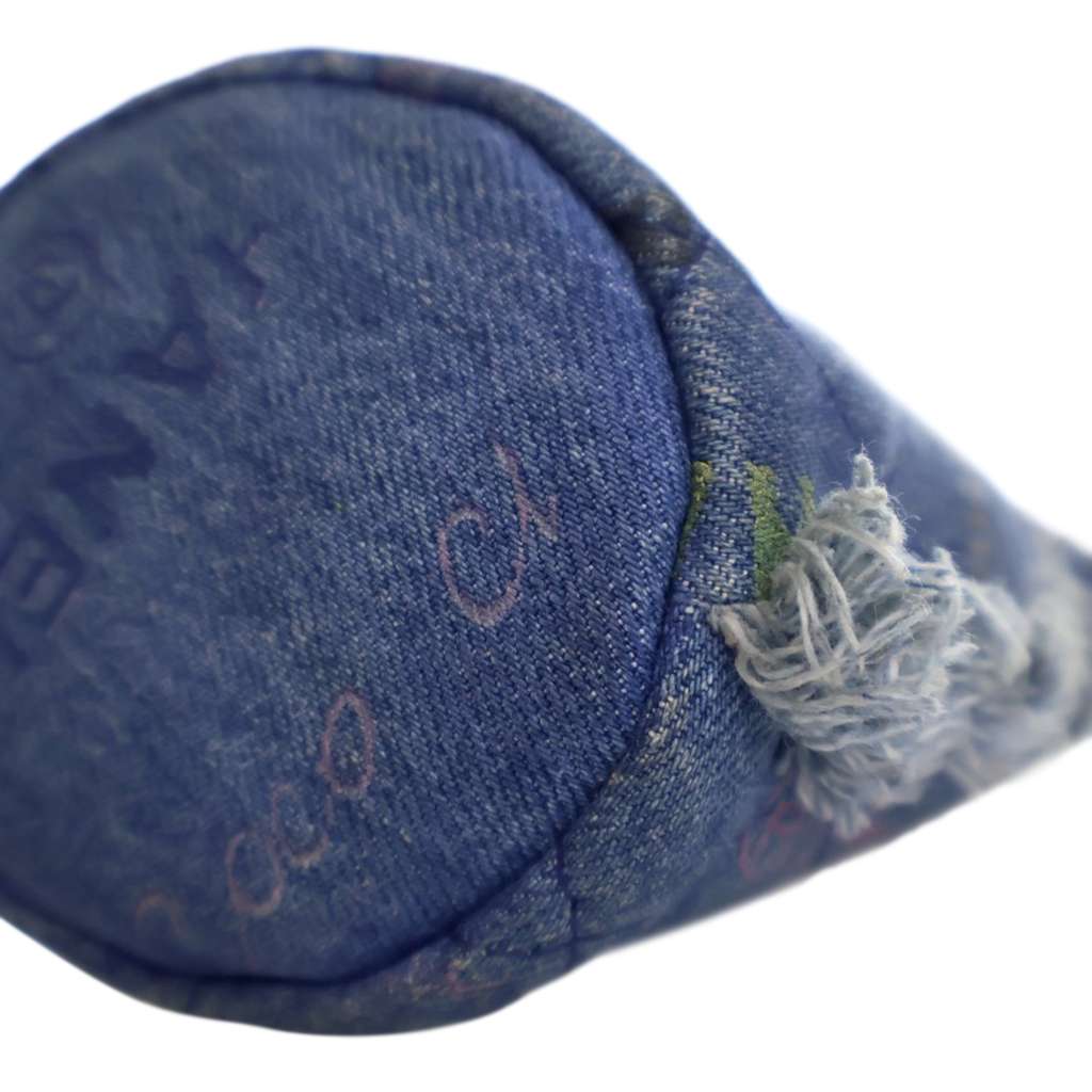 Chanel Mini Denim Mood Bucket with Chain - Image 11