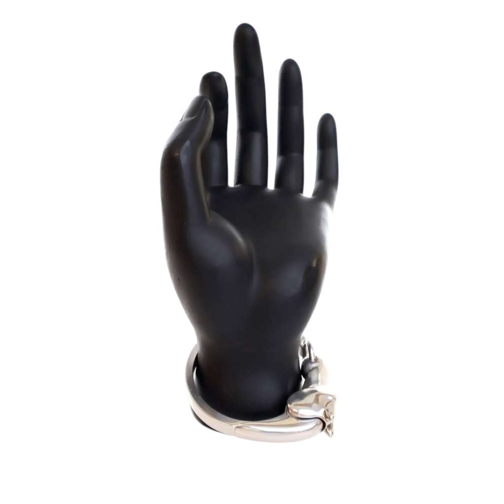 Hermès Sterling Silver Galop Bracelet - 3