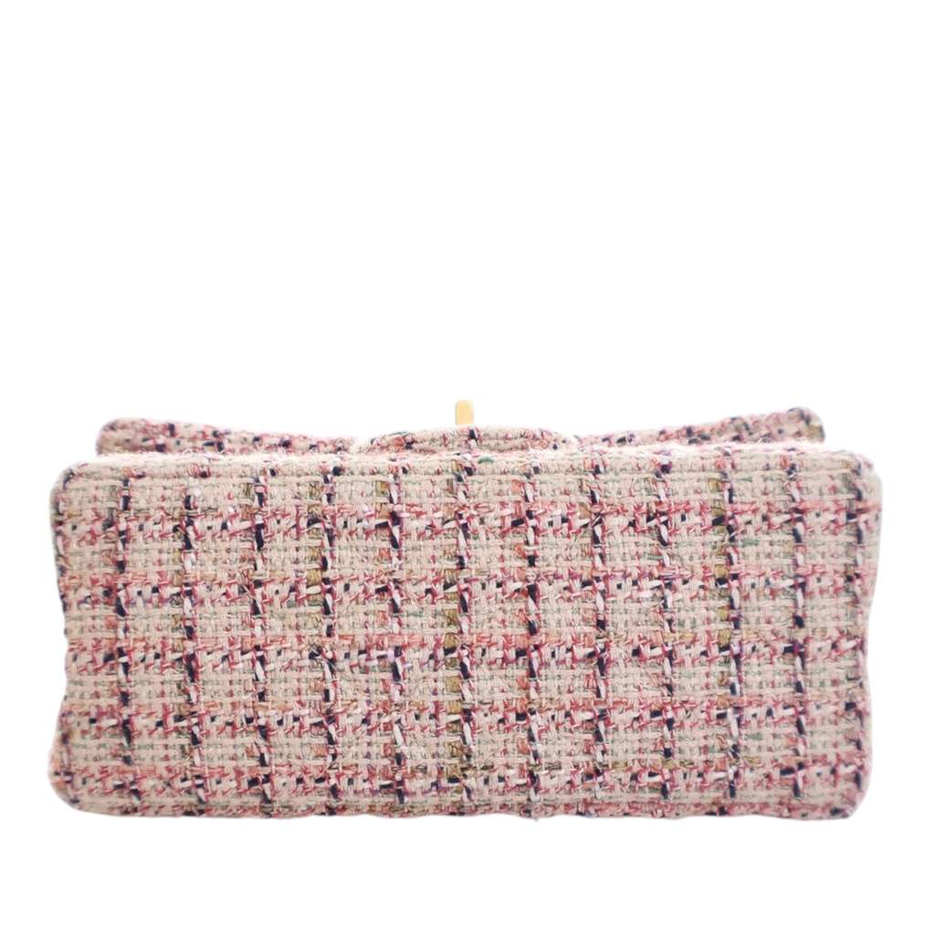 Chanel Mini Reissue 2.55 Tweed Single Flap 224 - 4