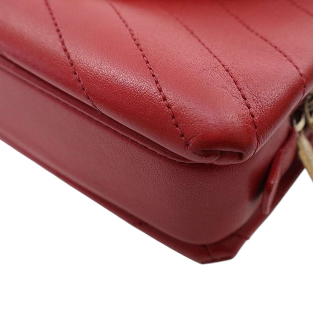 Chanel Small Chevron Lambskin Coco Envelope Flap - Image 12