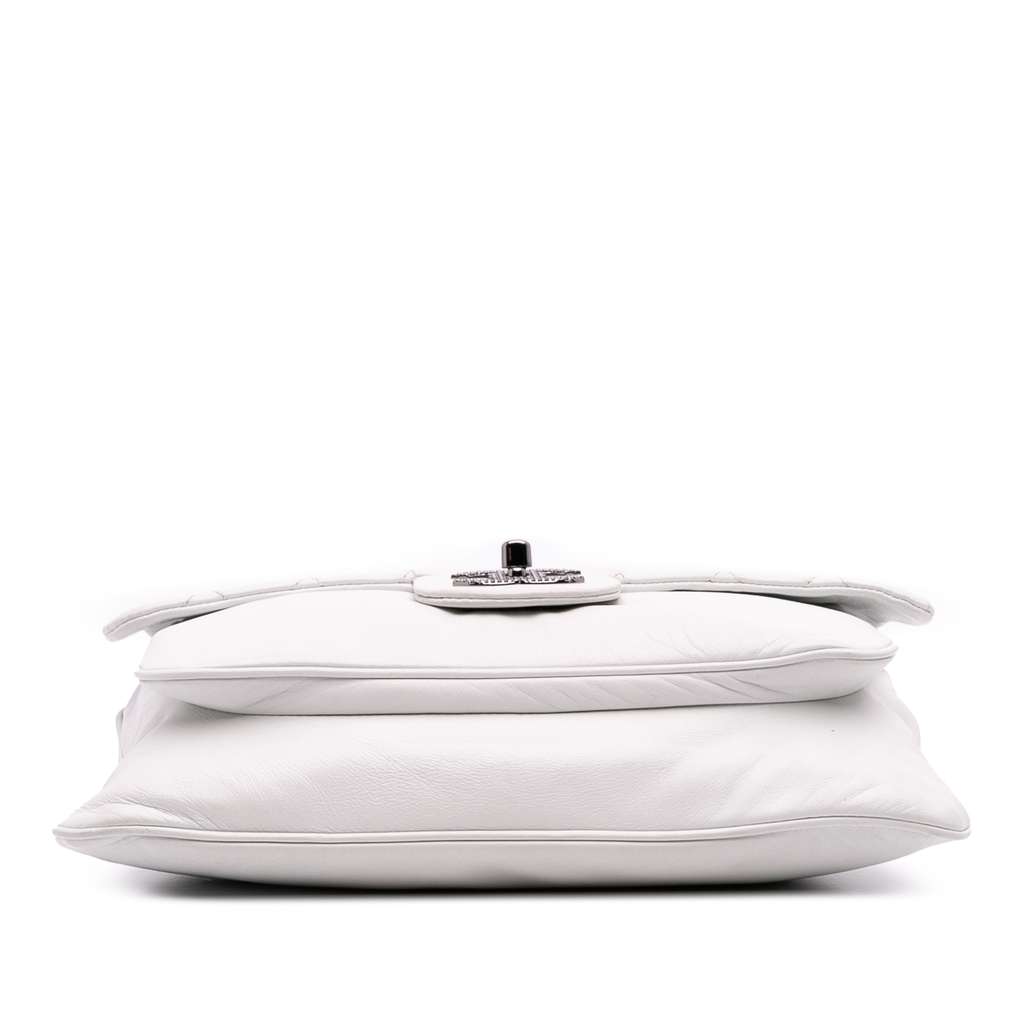 Chanel CC Quilted Soft Lambskin Chain Mail Shoulder Bag - Image 6