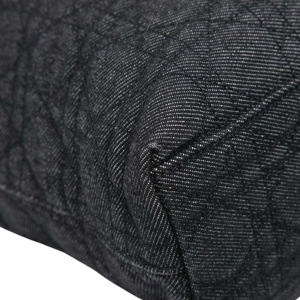 Dior Extra Large Denim Cannage Lady Dior - Image 10