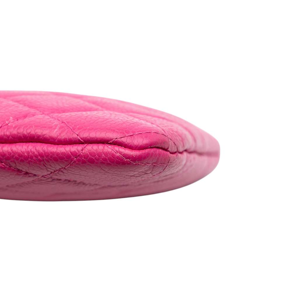 Chanel Small Quilted Caviar O Case Clutch - Image 12