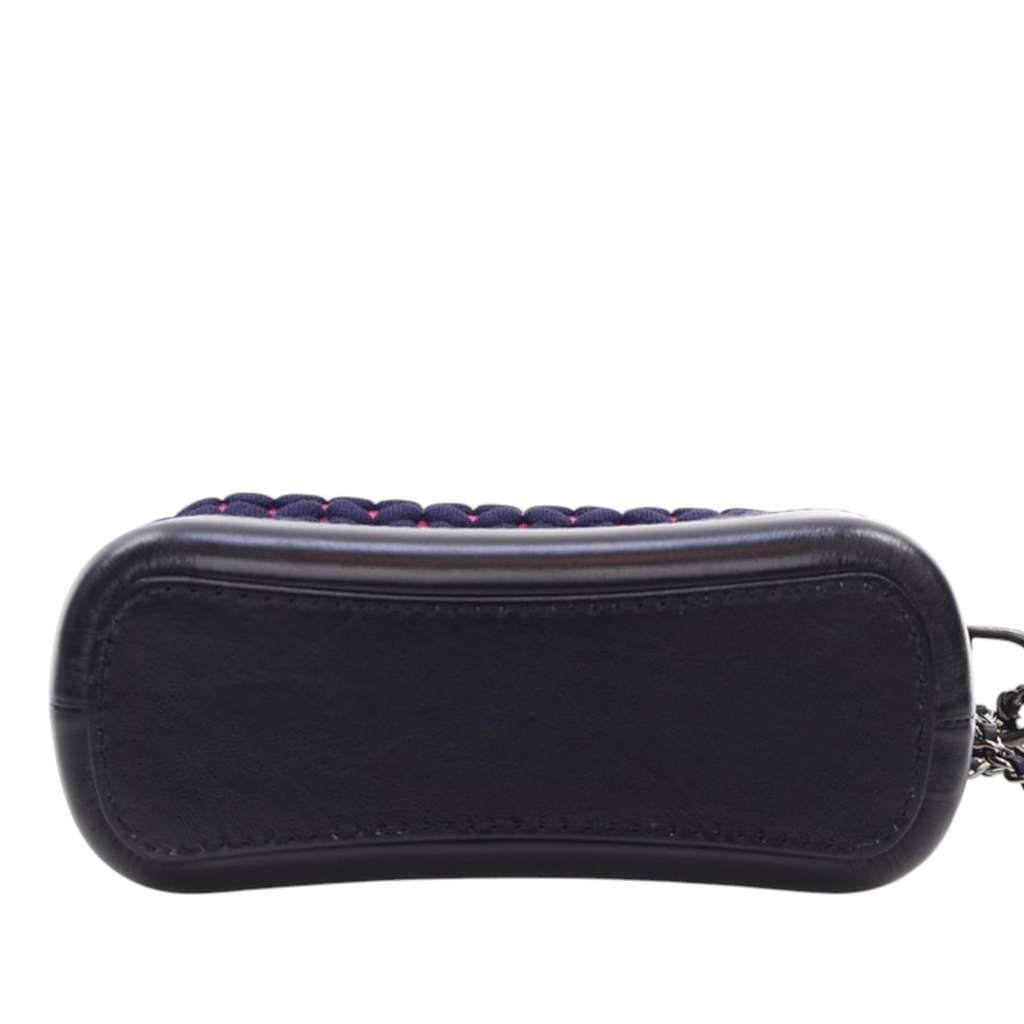 Chanel Small Knit and Calfskin Gabrielle Hobo - 4