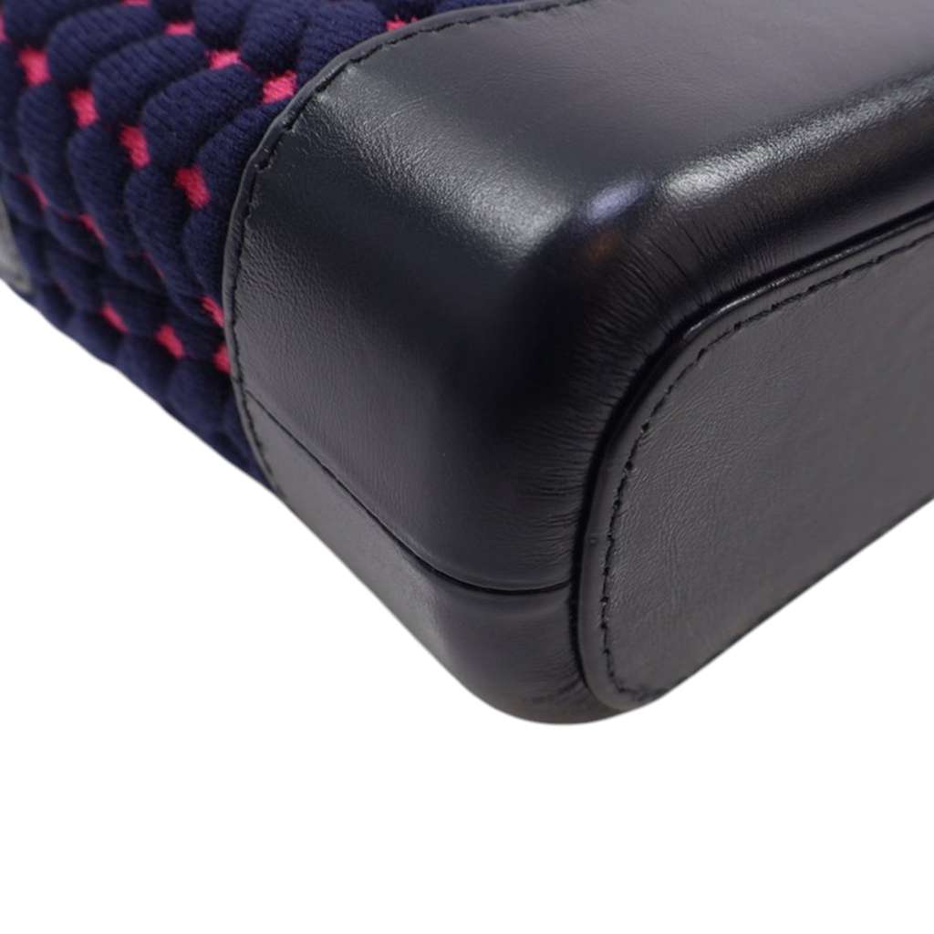 Chanel Small Knit and Calfskin Gabrielle Hobo - Image 11