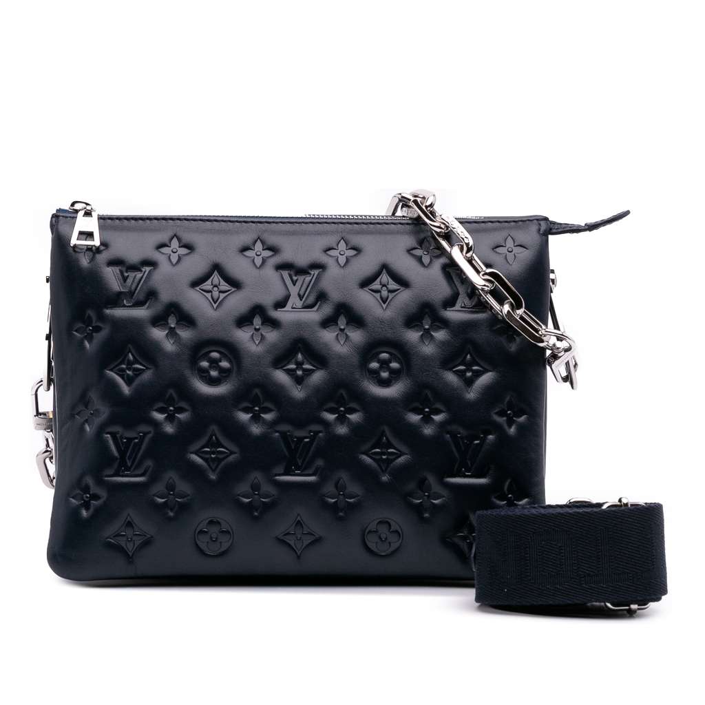 Louis Vuitton Monogram Embossed Puffy Lambskin Coussin PM - Image 13