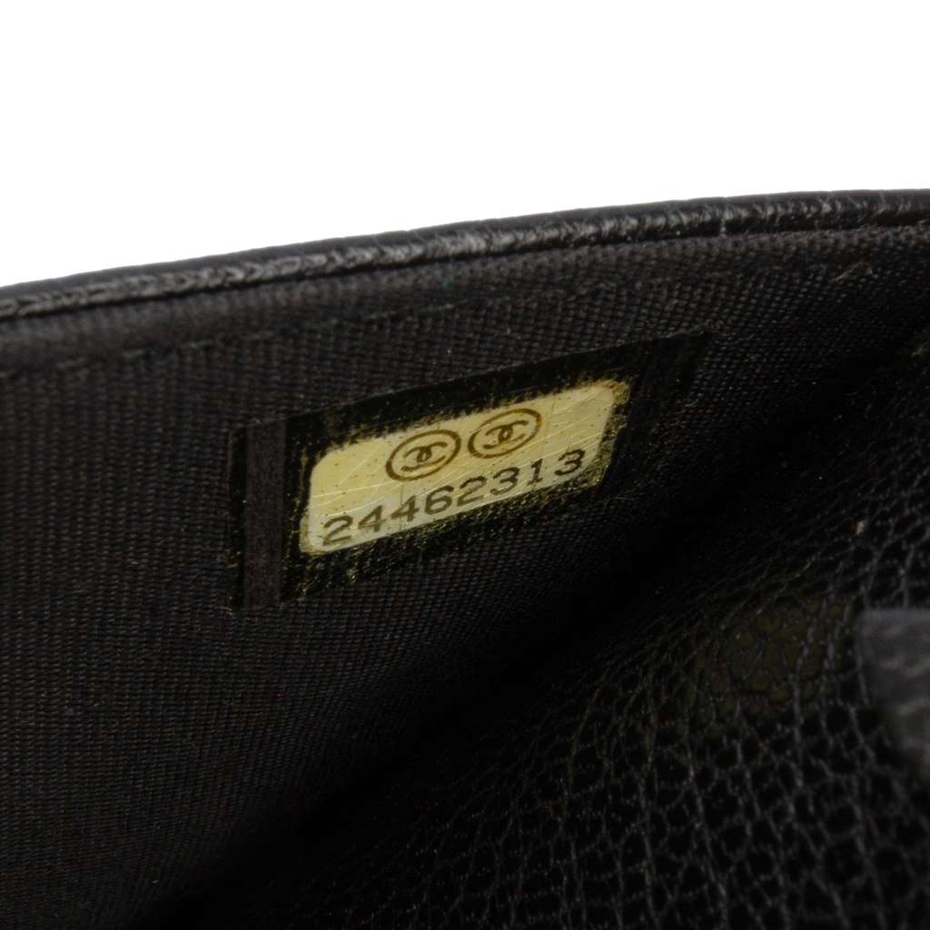 Chanel Studded Grained Calfskin Boy Wallet On Chain - Detail 1