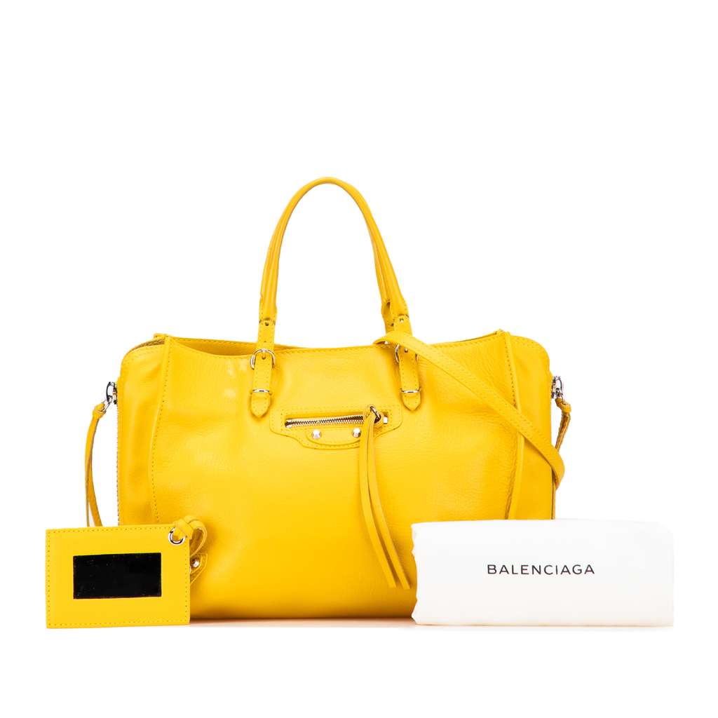 Balenciaga Veau Papier A6 Zip Around Tote - Image 11