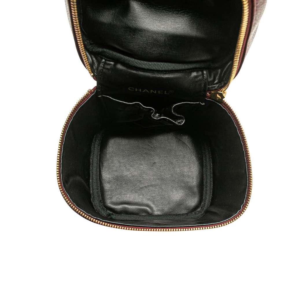 Chanel CC Caviar Vanity Bag - 4