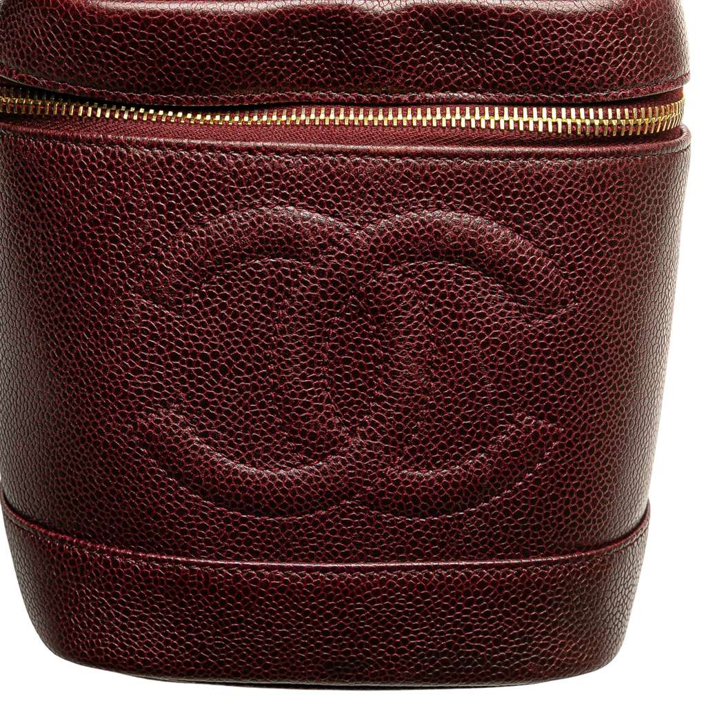 Chanel CC Caviar Vanity Bag - Image 10