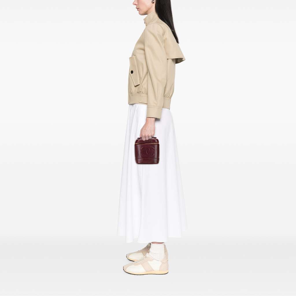 Chanel CC Caviar Vanity Bag - Image 12