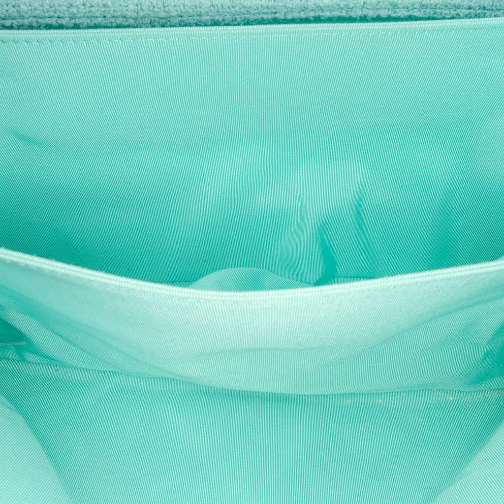 Chanel CC Quilted Bicolor Tweed Flap - 4