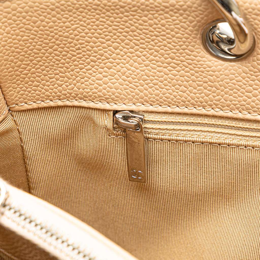 Chanel Caviar Grand Shopping Tote - Side view