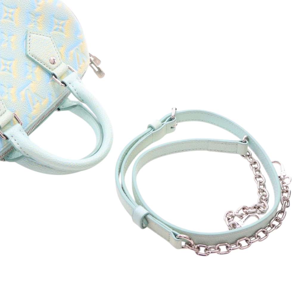 Louis Vuitton Monogram Empreinte Summer Stardust Speedy Bandouliere 20 - Image 10